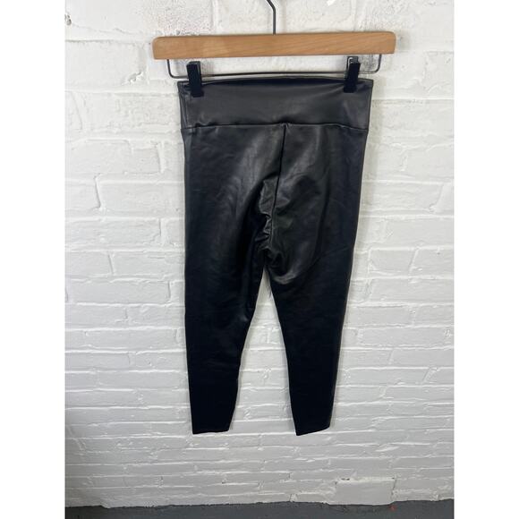 Abercrombie & Fitch Women's Faux Leather Legging Skinny High Waist Black Size XS - Picture 8 of 10